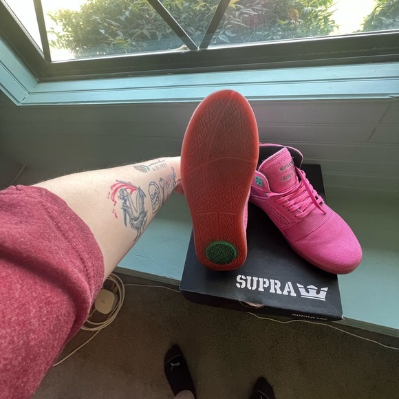 Supra Skytop III Rose Mint Sneakers - Picture 10 of 11